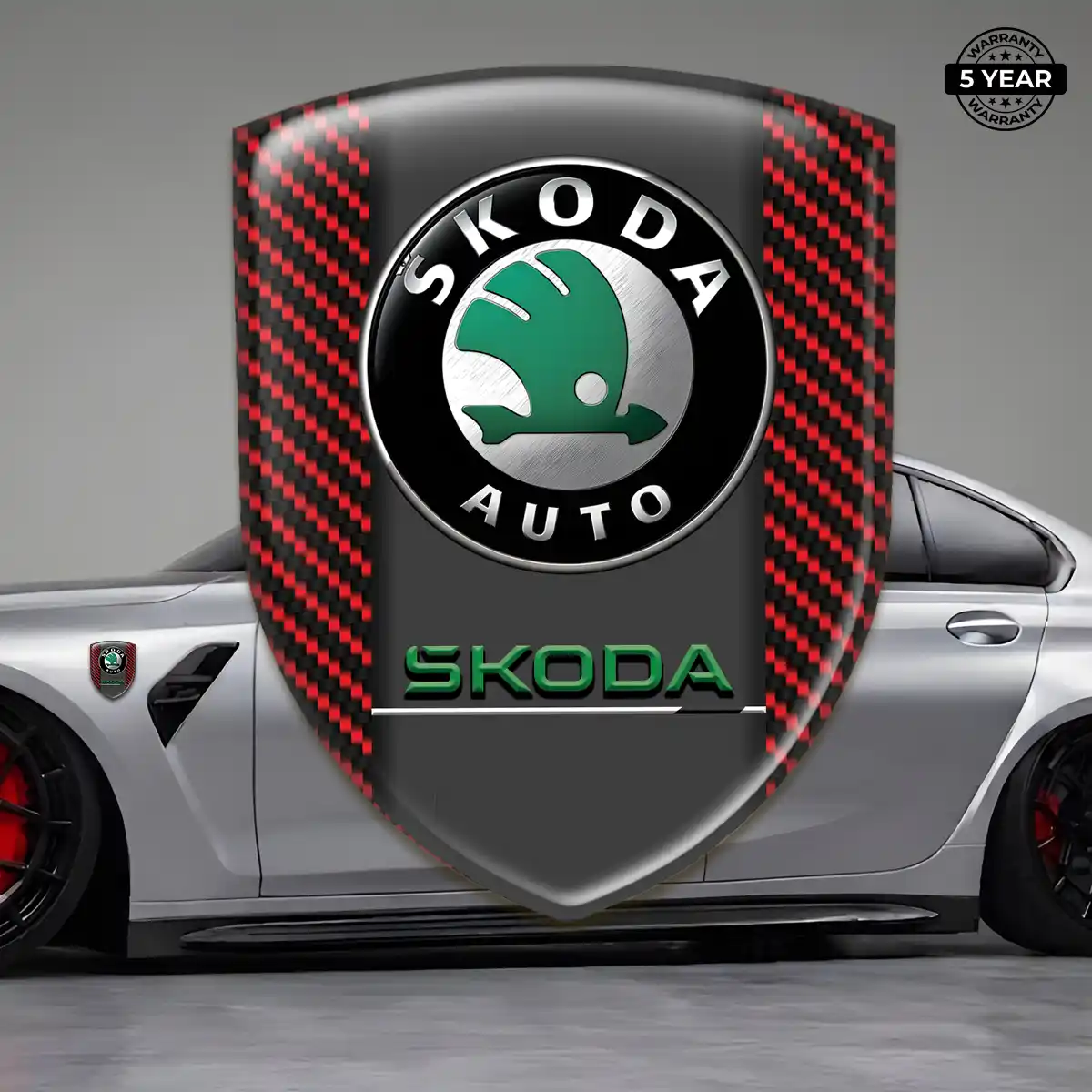 Skoda Emblem Crest Superior Craft