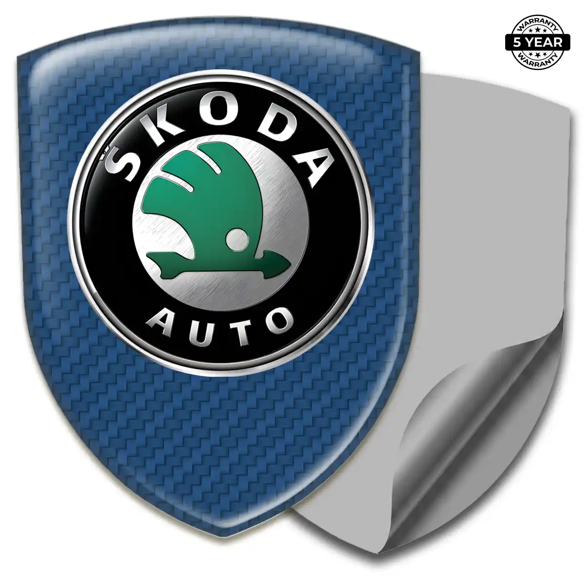 Skoda Emblem Domed Badge Superior Craft