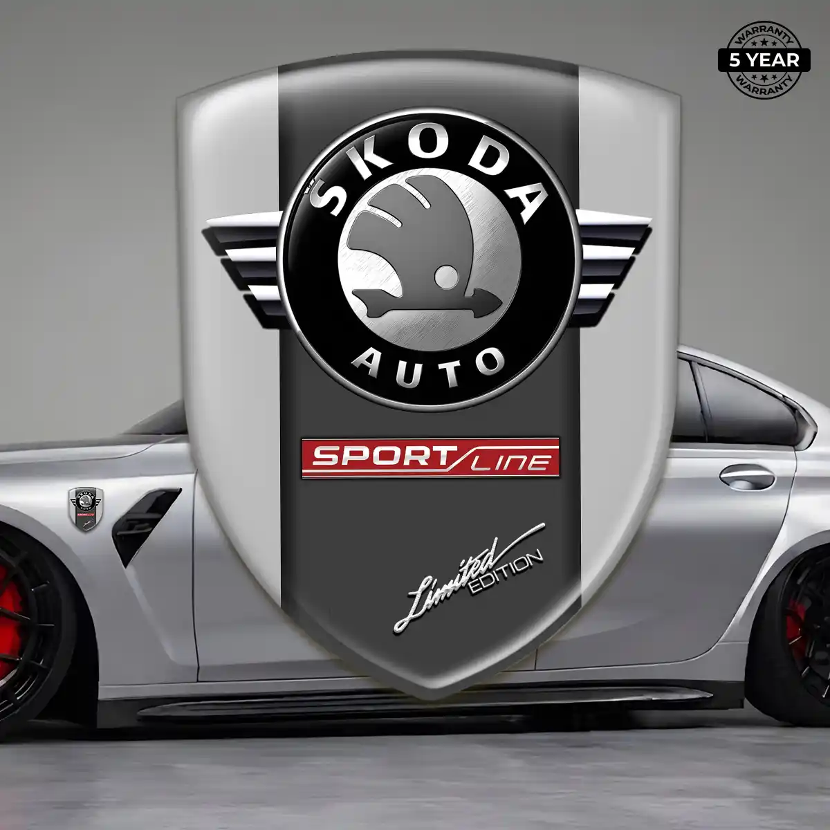Skoda Emblem Elite Finish