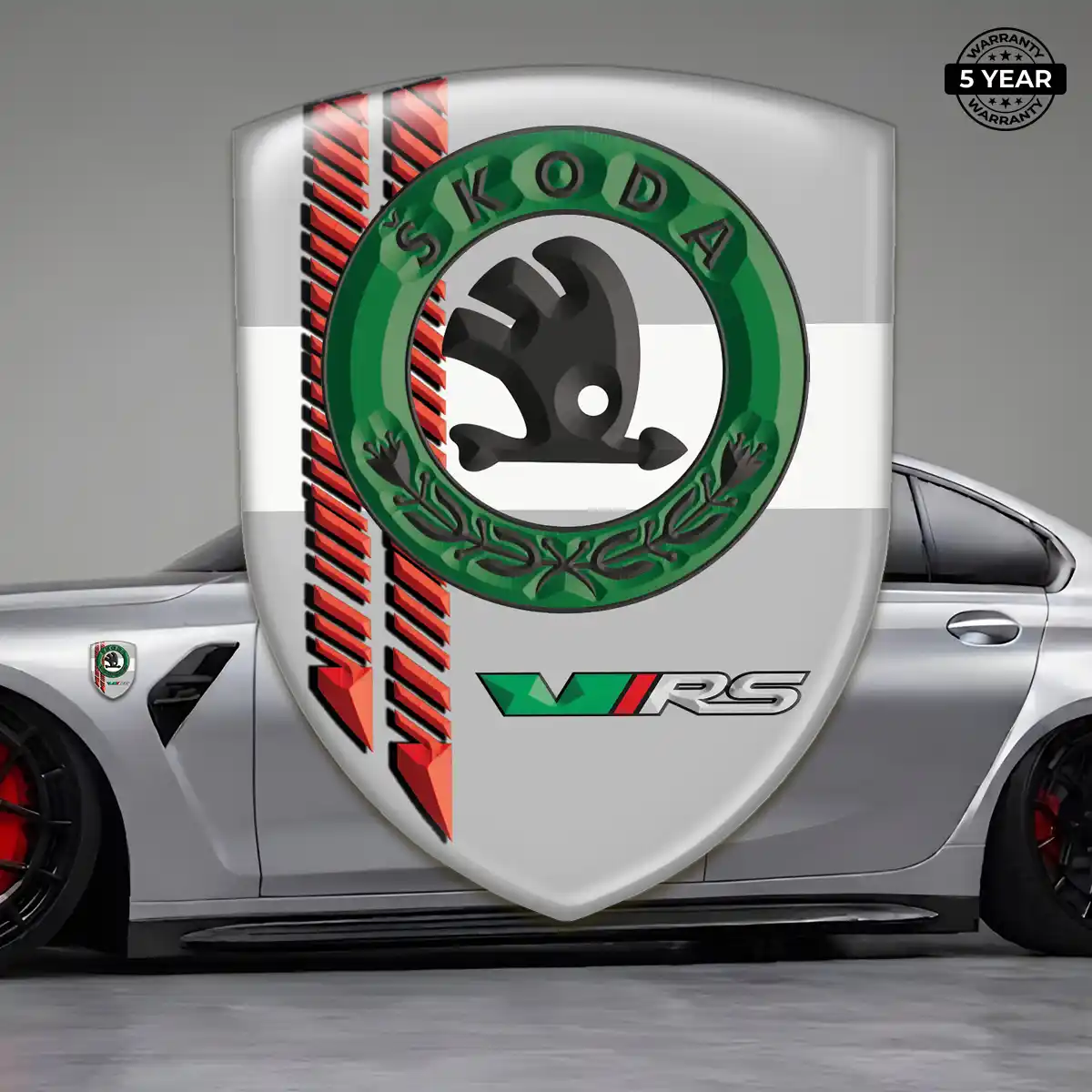 Skoda Emblem Logo Badge Superior Craft