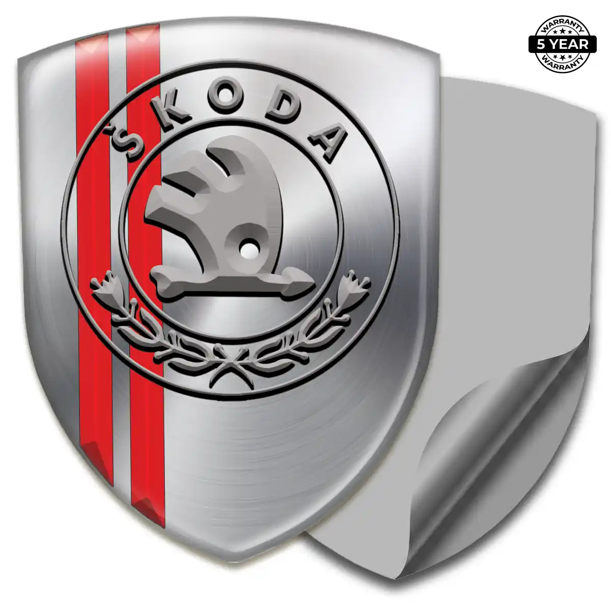 Skoda Emblem Logo Refined Design