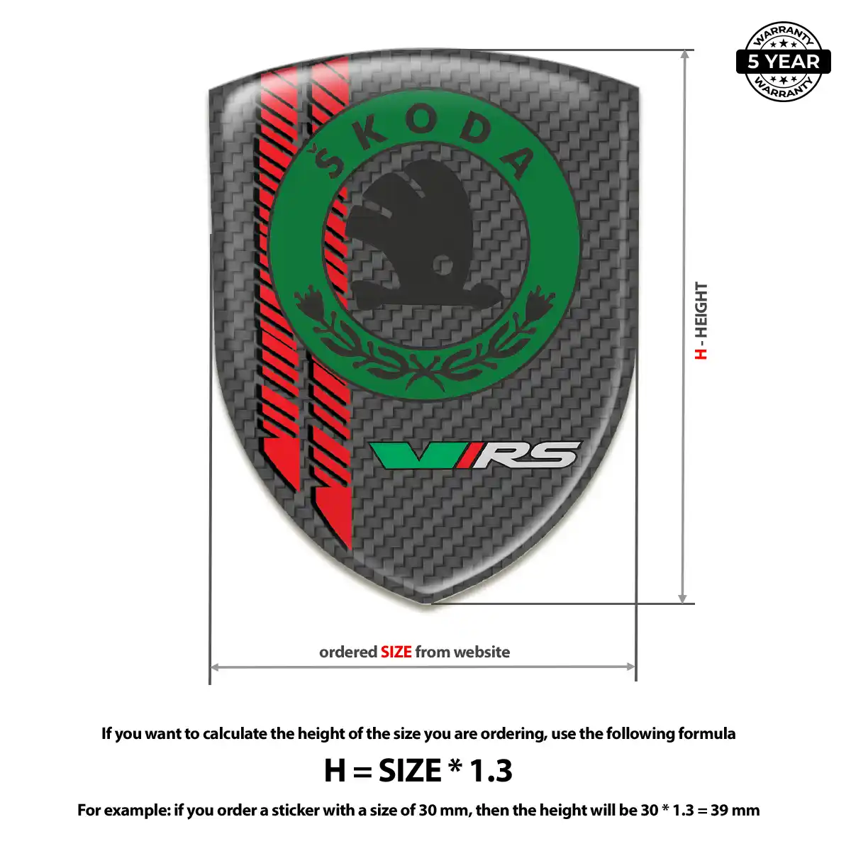 Skoda Emblem Shield Refined Design