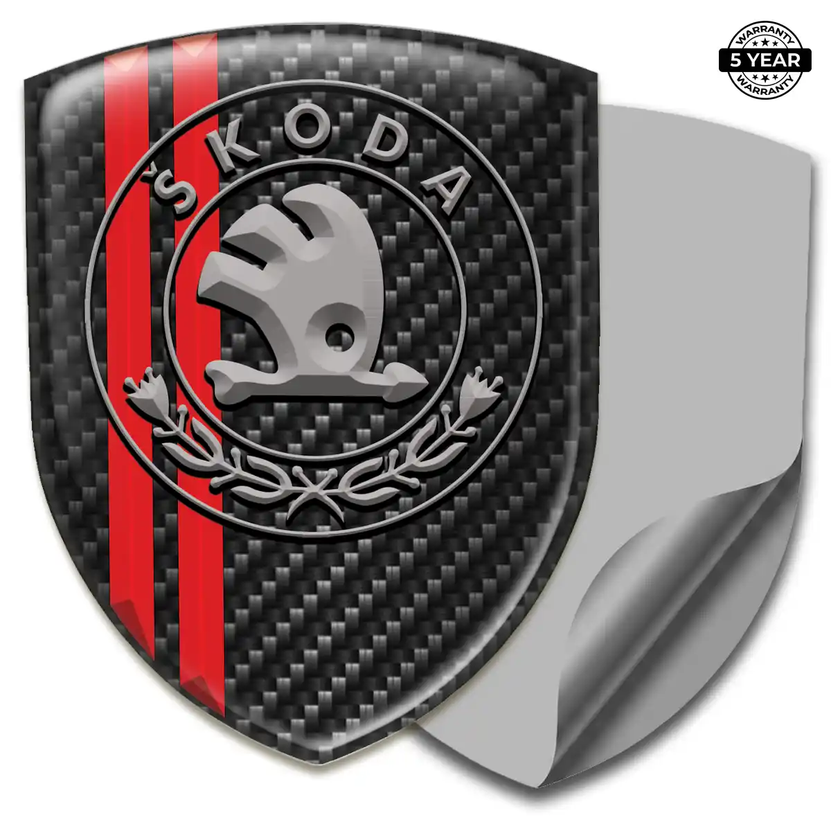 Skoda Emblem Shield Superior Craft