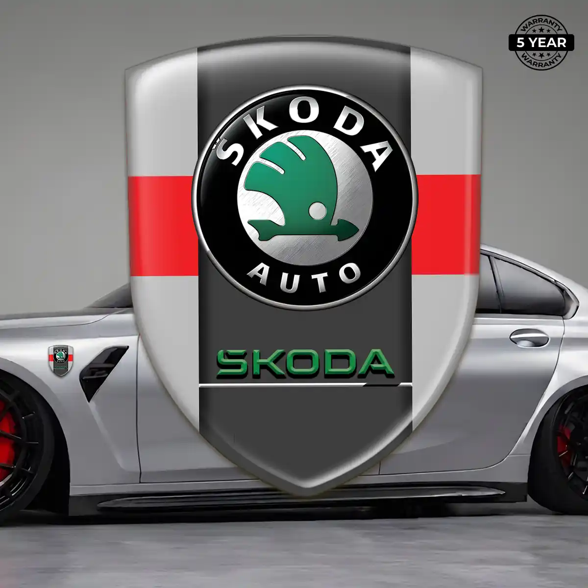 Skoda Emblem Silicone Elite Finish