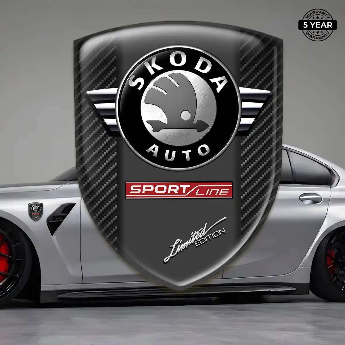 Skoda Emblem Silicone Superior Craft