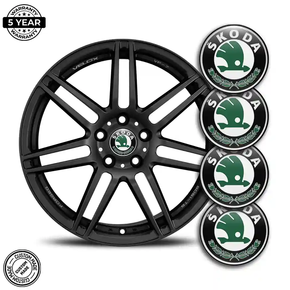 Skoda Epoxy Sticker High Quality