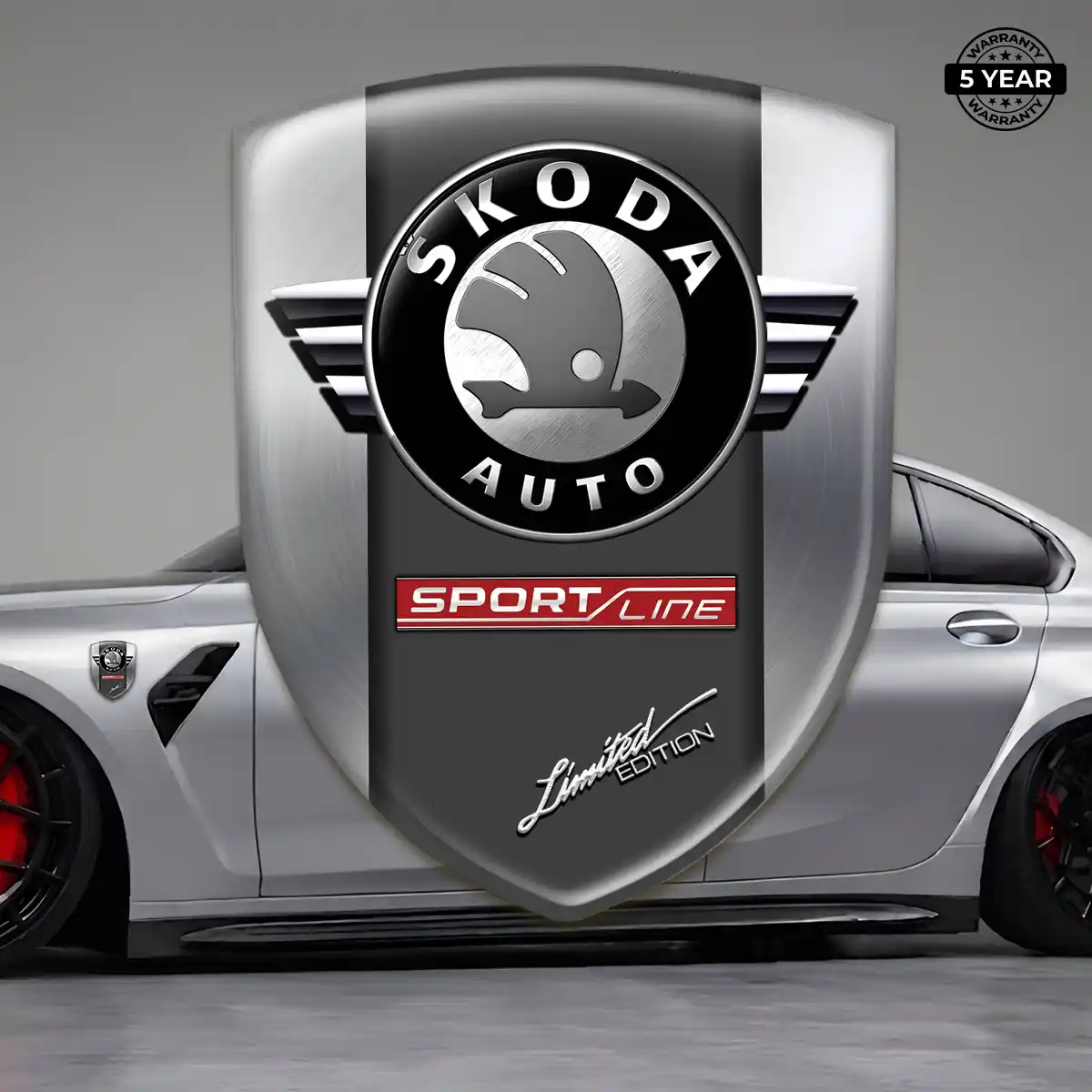 Skoda Logo Badge Refined Design