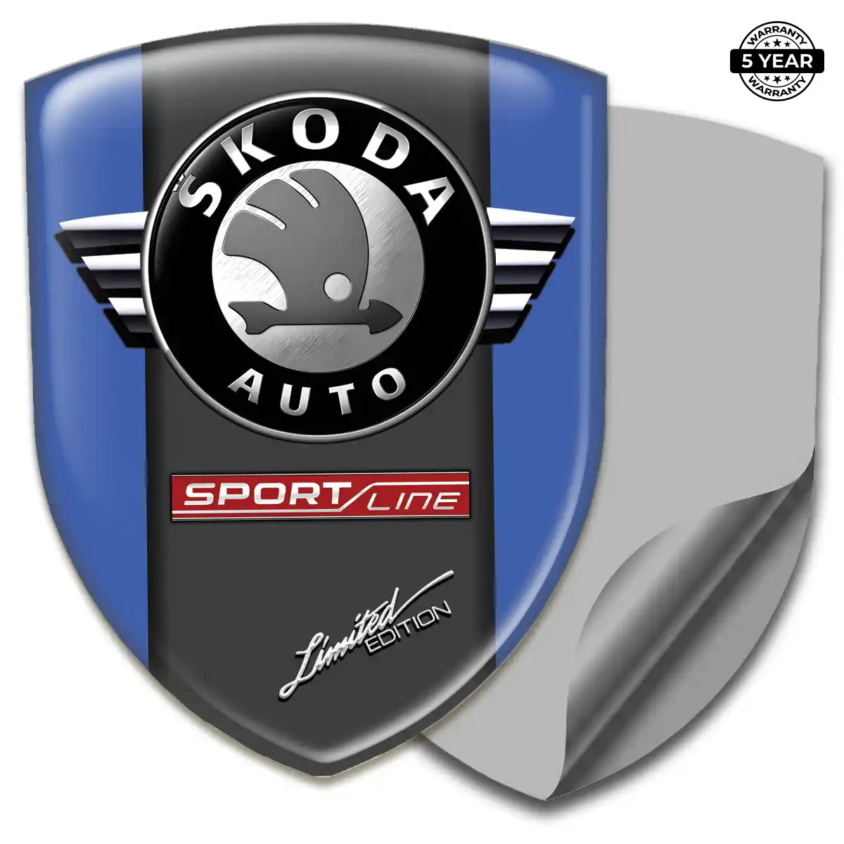 Skoda Logo Badge Sleek Style
