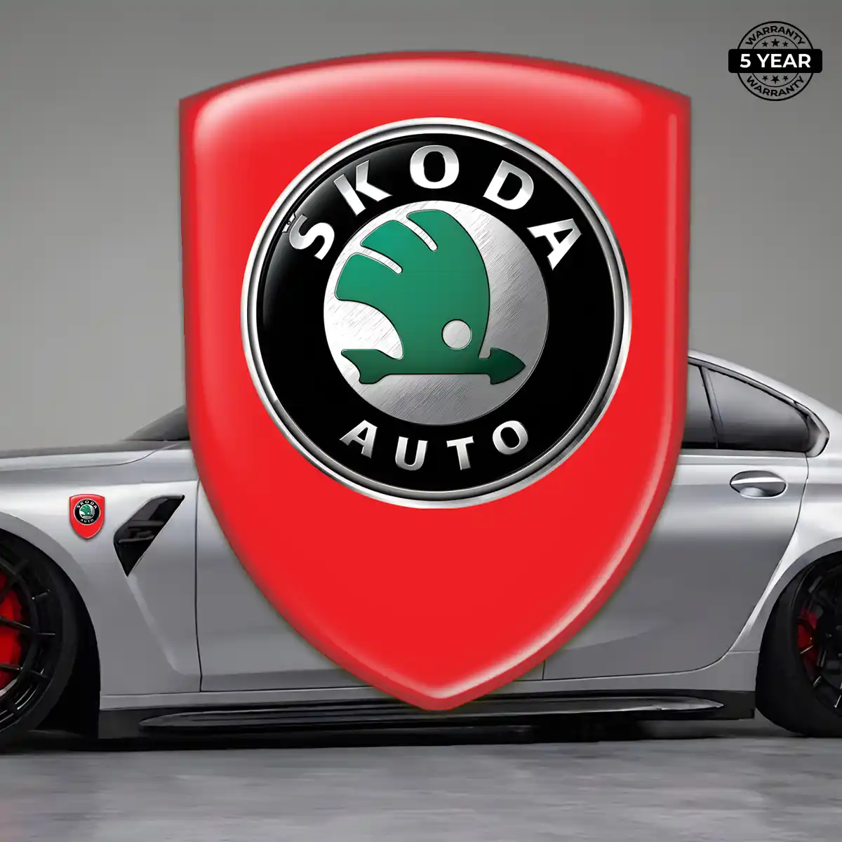 Skoda Logo Emblem Elite Finish