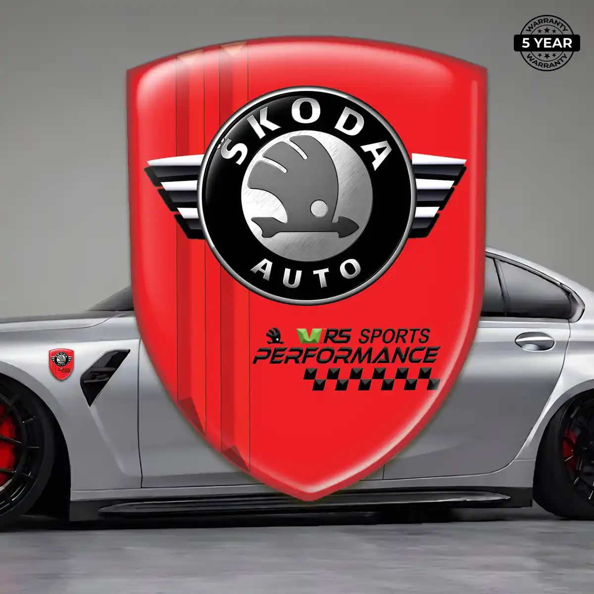 Skoda Logo Emblem Sleek Style