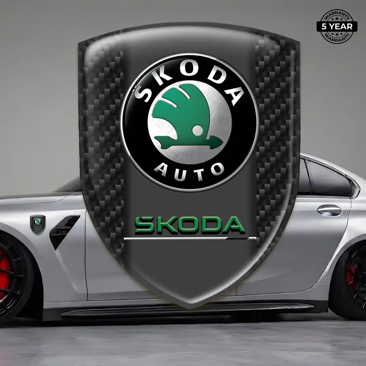 Skoda Logo Emblem Superior Craft