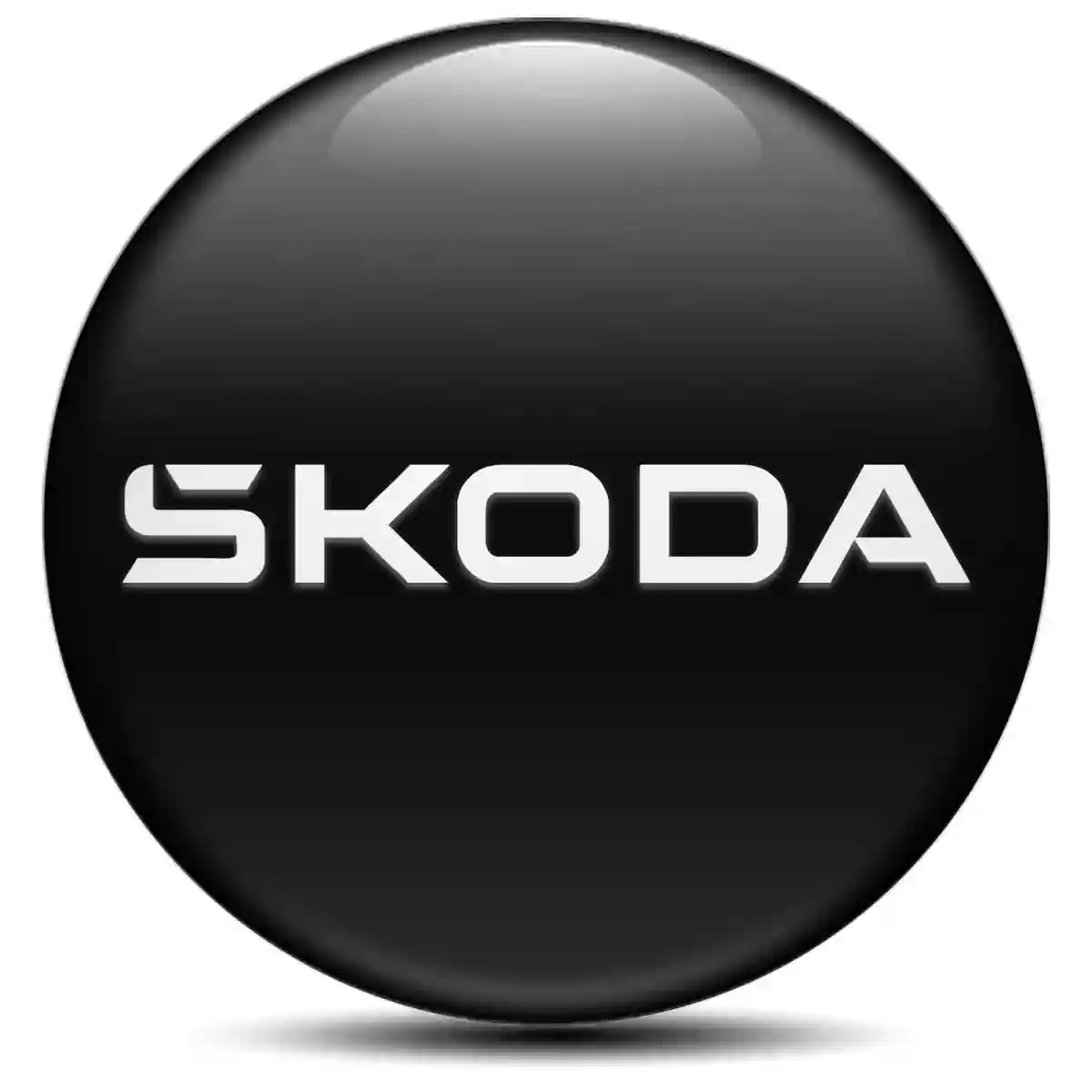 Skoda Logo Silicone Badge Premium Edition