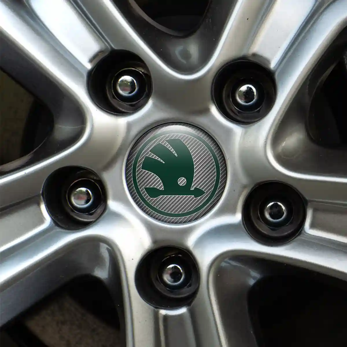 Skoda Logo Sticker Premium Edition