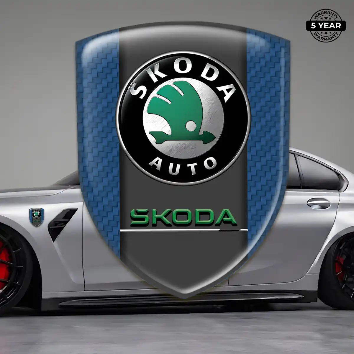 Skoda Logo Sticker Superior Craft