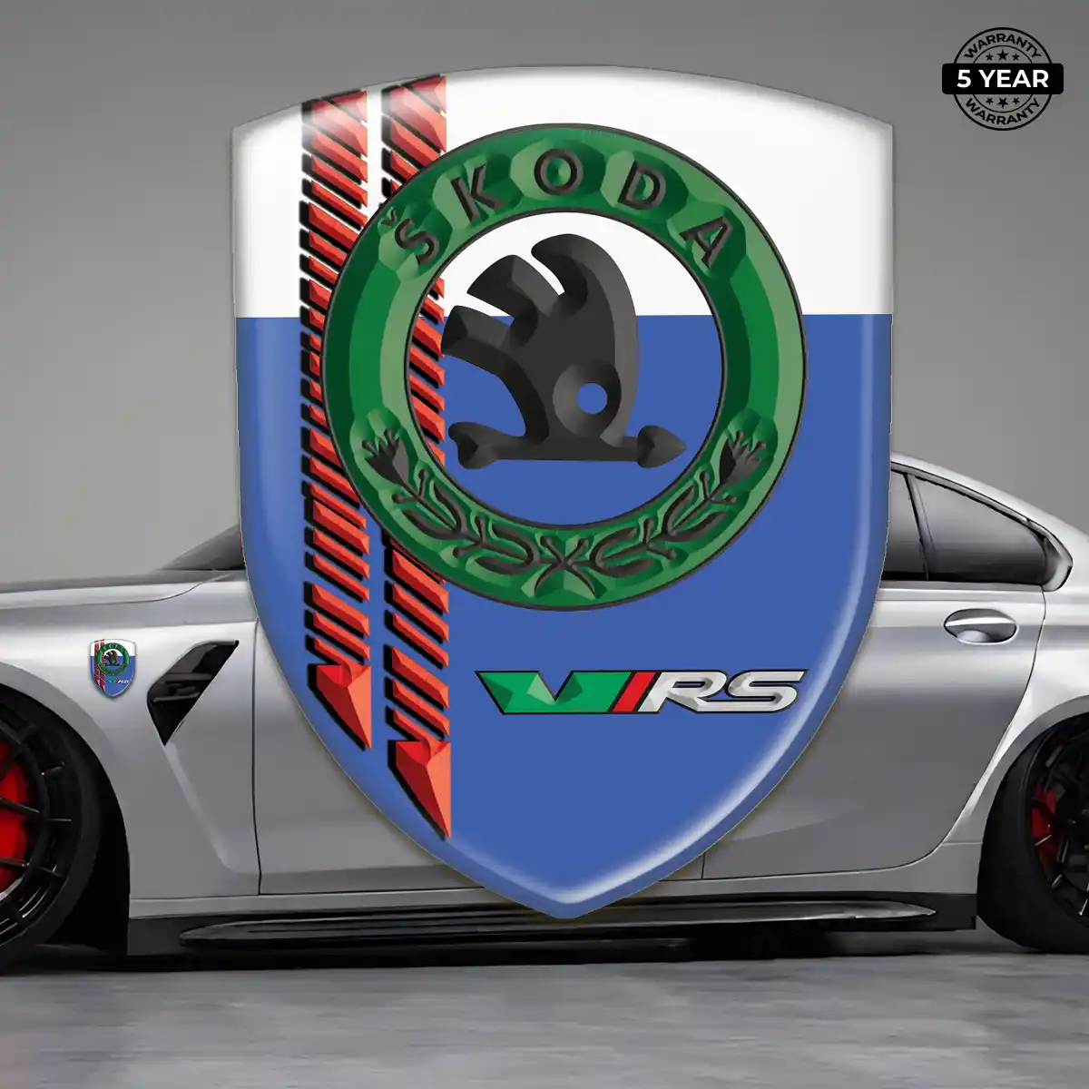 Skoda Silicone Badge Sleek Style