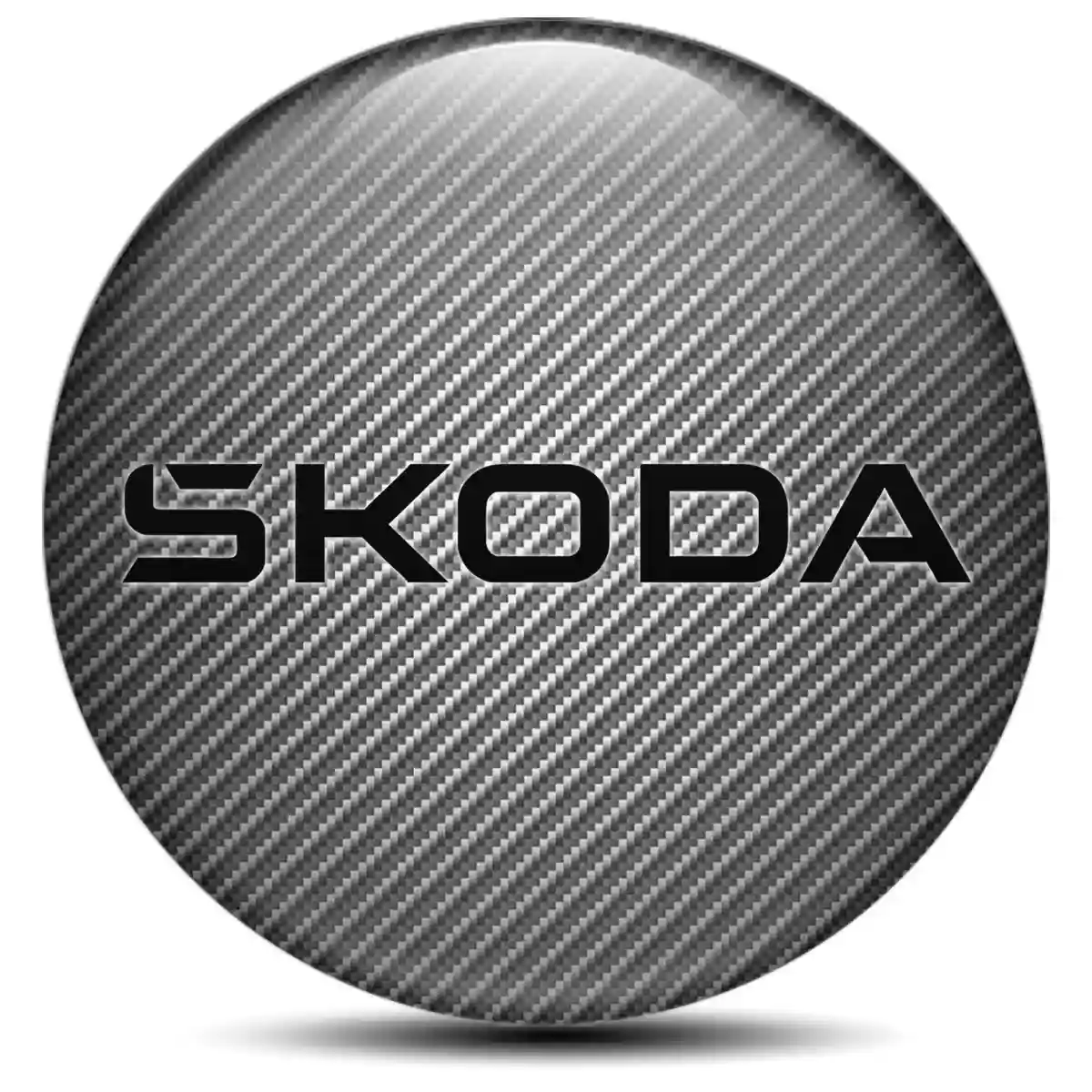 Skoda Silicone Emblem Self-Adhesive High Quality