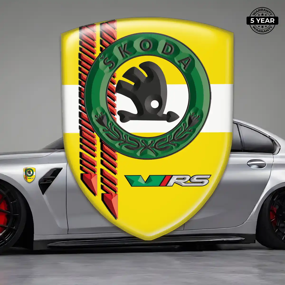 Skoda Silicone Sticker Elite Finish