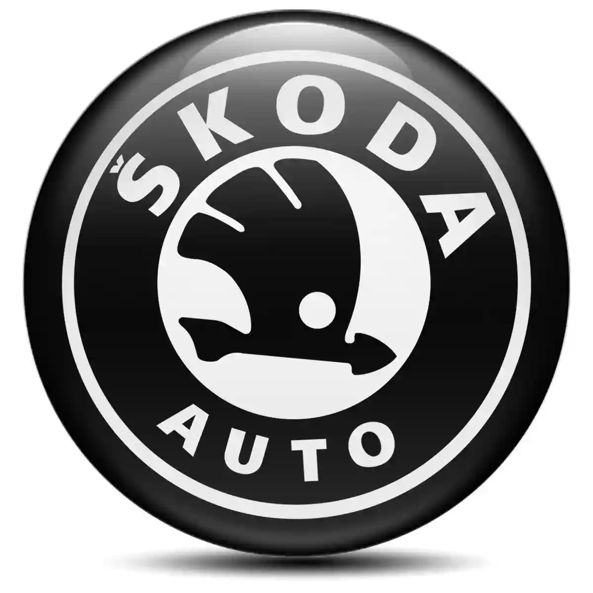 Skoda Silicone Sticker High Quality