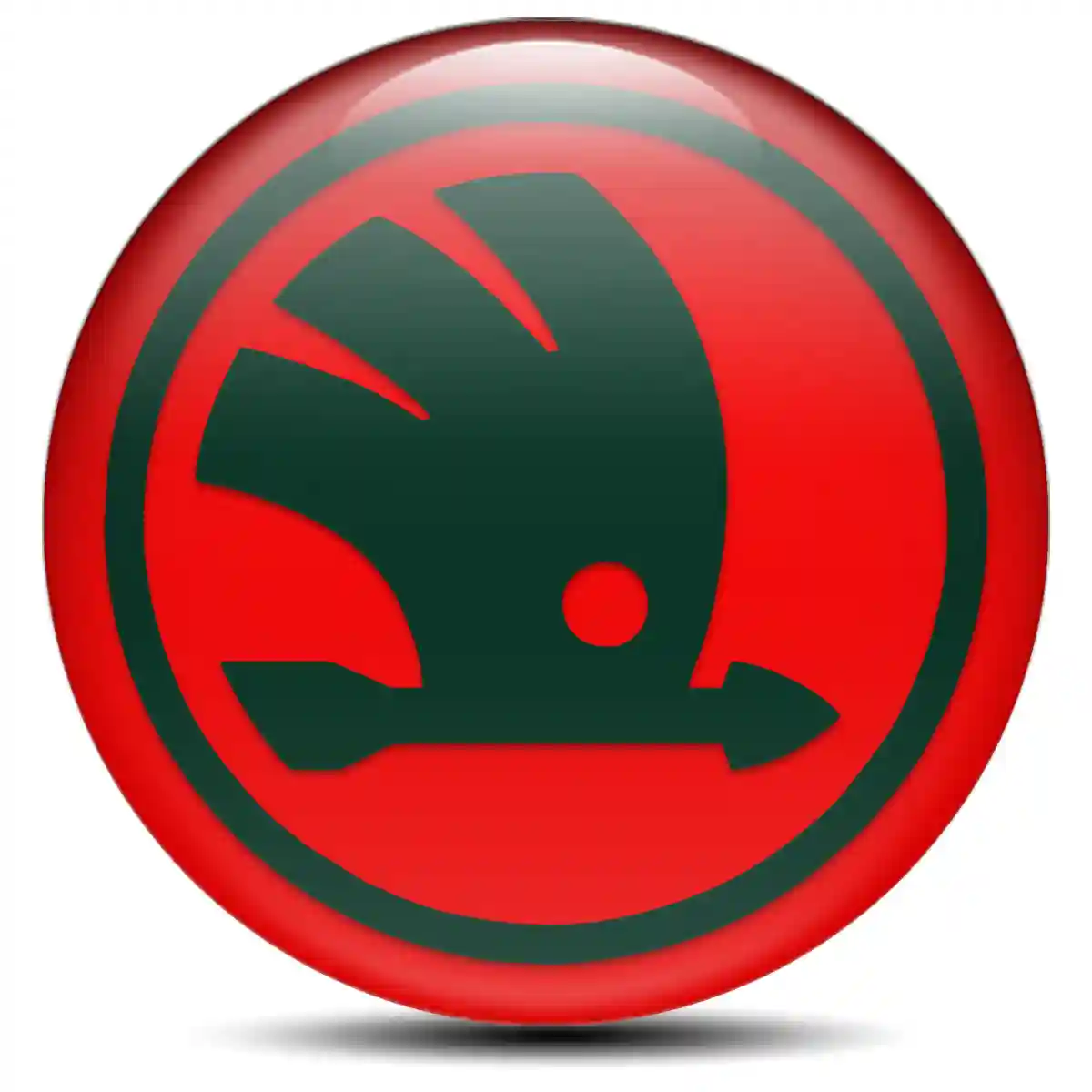 Skoda Silicone Sticker Self-Adhesive High Quality