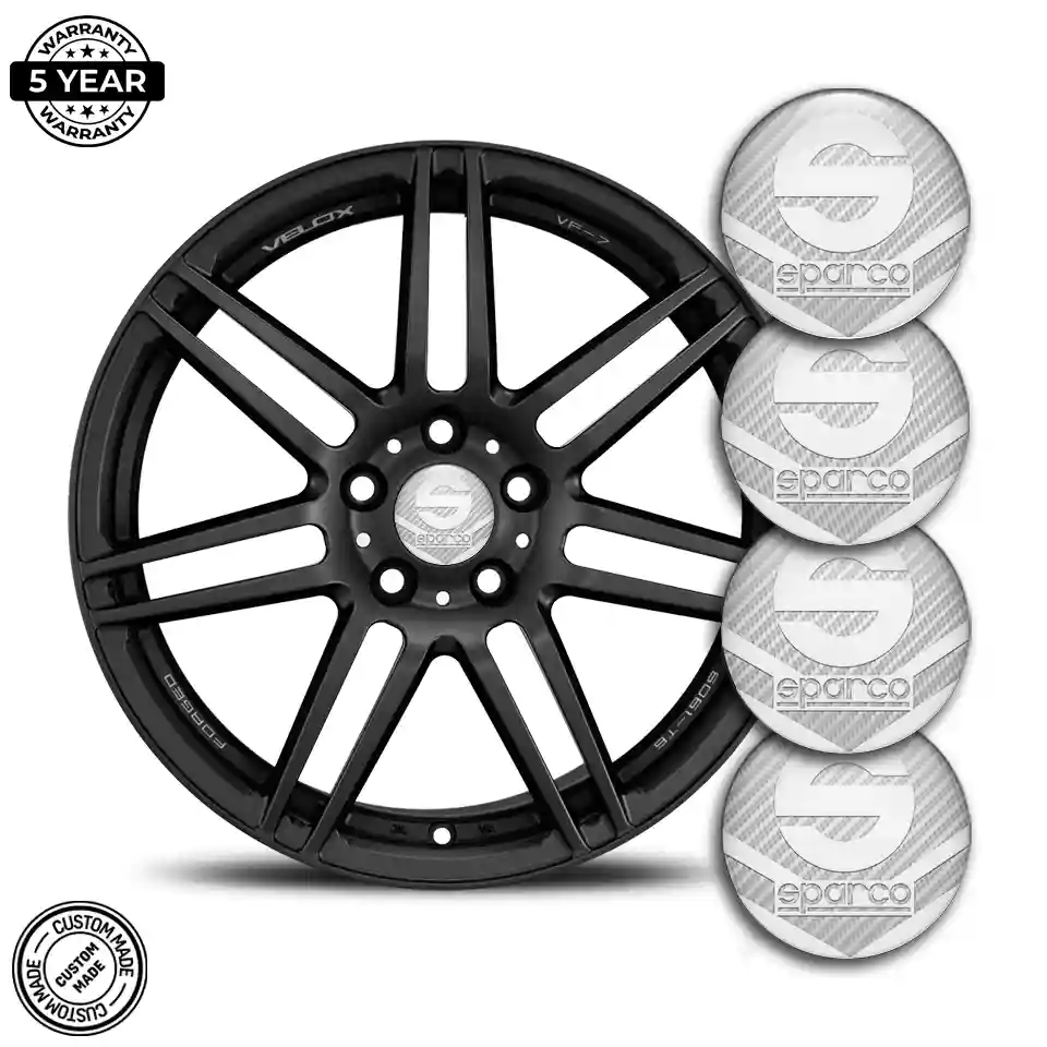 Sparco Badge Emblems Center Cap Superior Craft