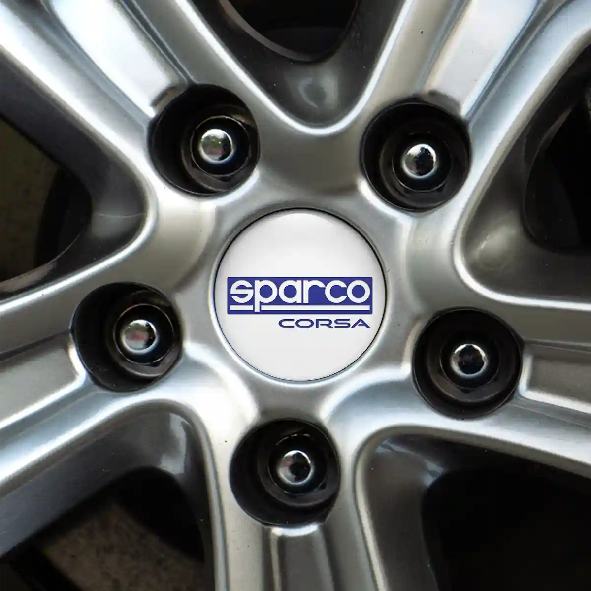 Sparco Domed Emblem Elite Finish