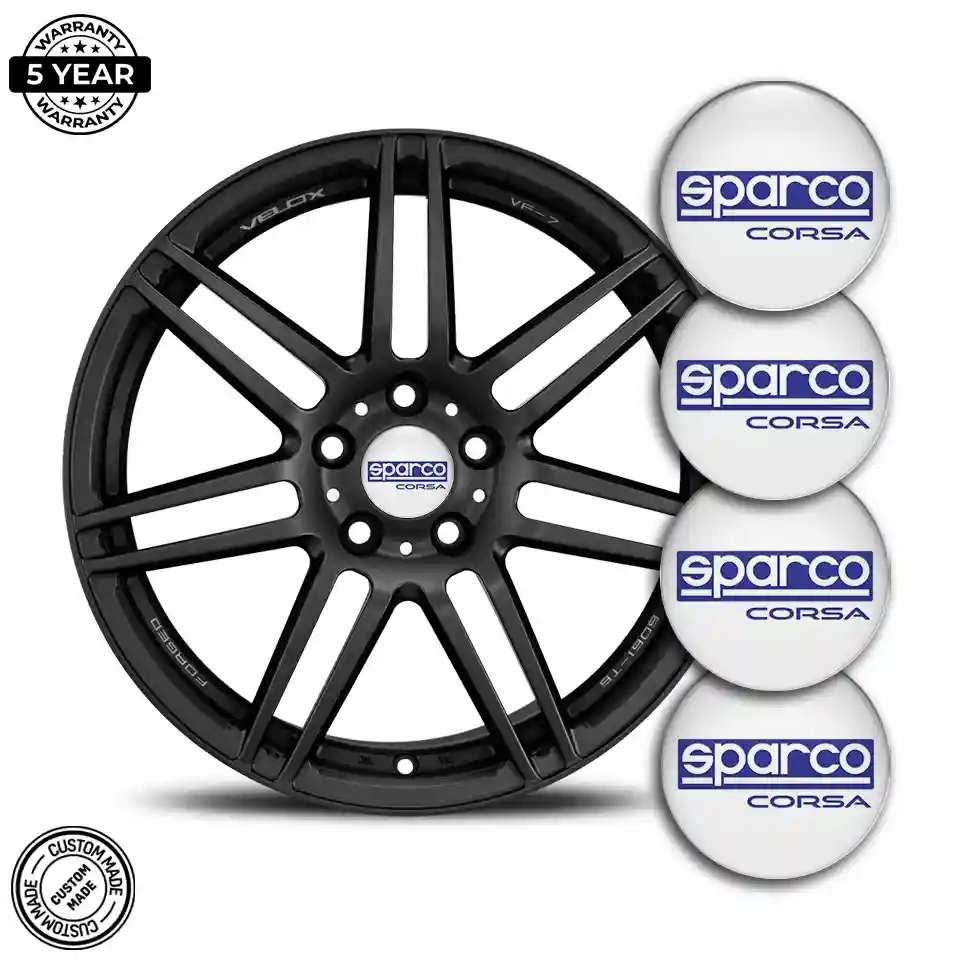 Sparco Domed Emblem Elite Finish