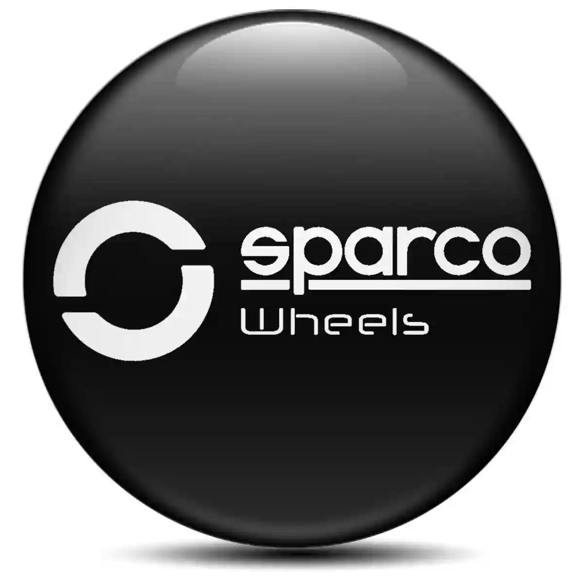 Sparco Domed Emblem Self-Adhesive Sleek Style