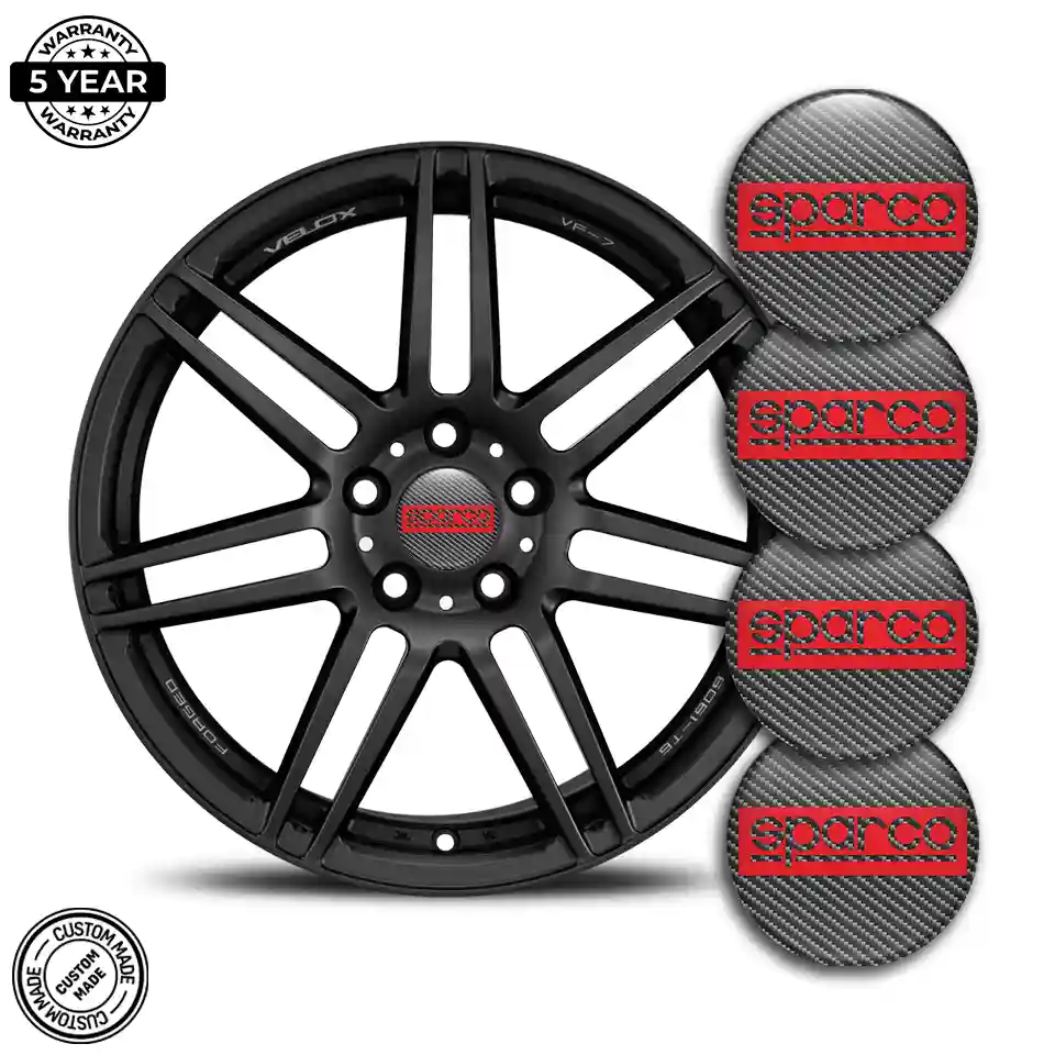 Sparco Domed Sticker Self-Adhesive Elite Edition