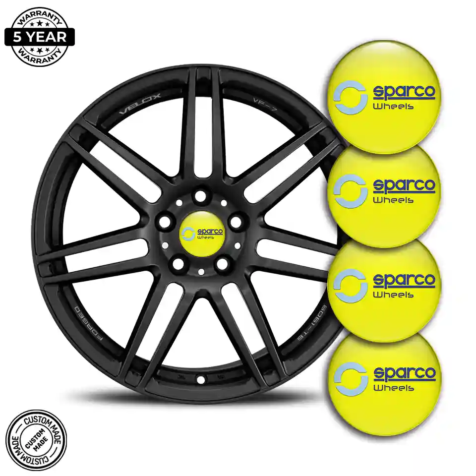 Sparco Domed Sticker Self-Adhesive Elite Finish