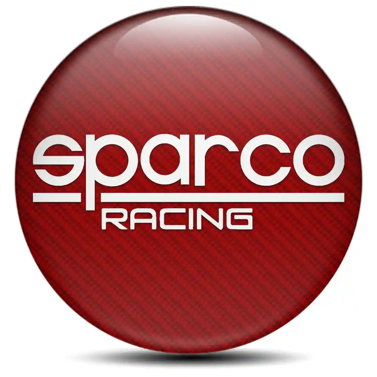 Sparco Domed Sticker Sleek Style