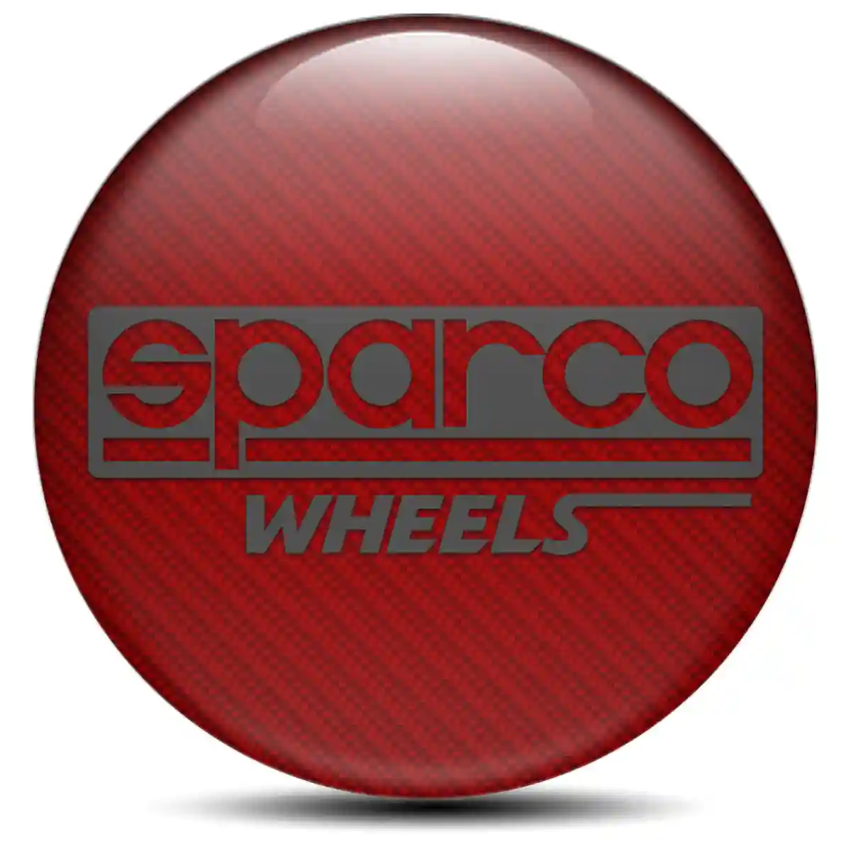 Sparco Emblem Badge Self-Adhesive Refined Design