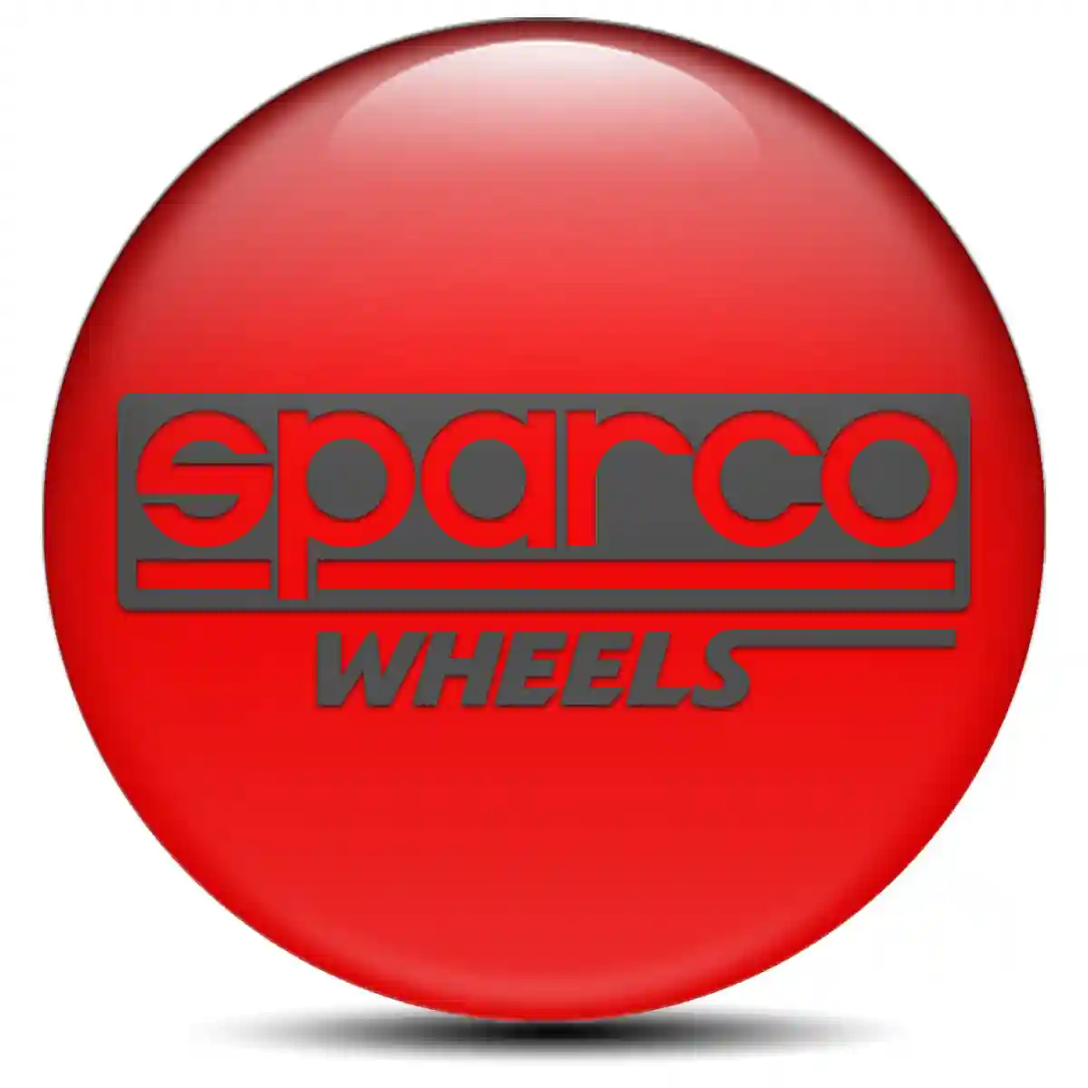 Sparco Emblem Badge Self-Adhesive Sleek Style
