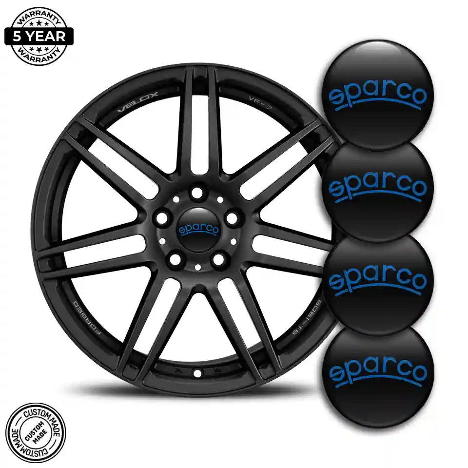 Sparco Emblem Center Hub Cap Self-Adhesive Superior Craft