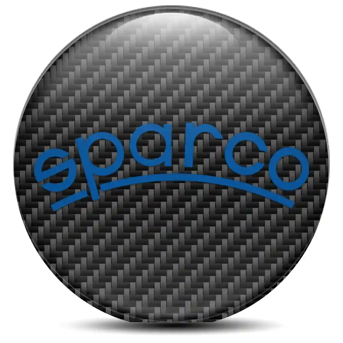 Sparco Emblem Wheel Center Caps Self-Adhesive Sleek Style
