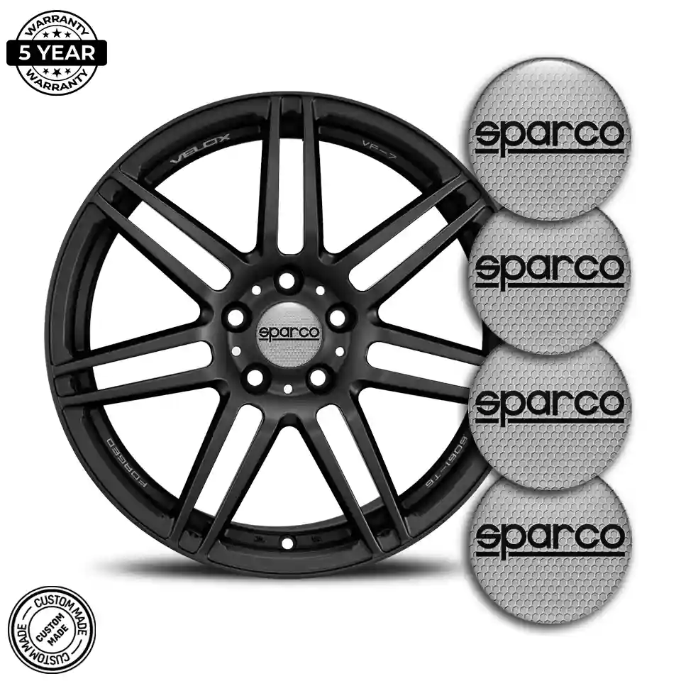 Sparco Epoxy Sticker Deluxe Edition