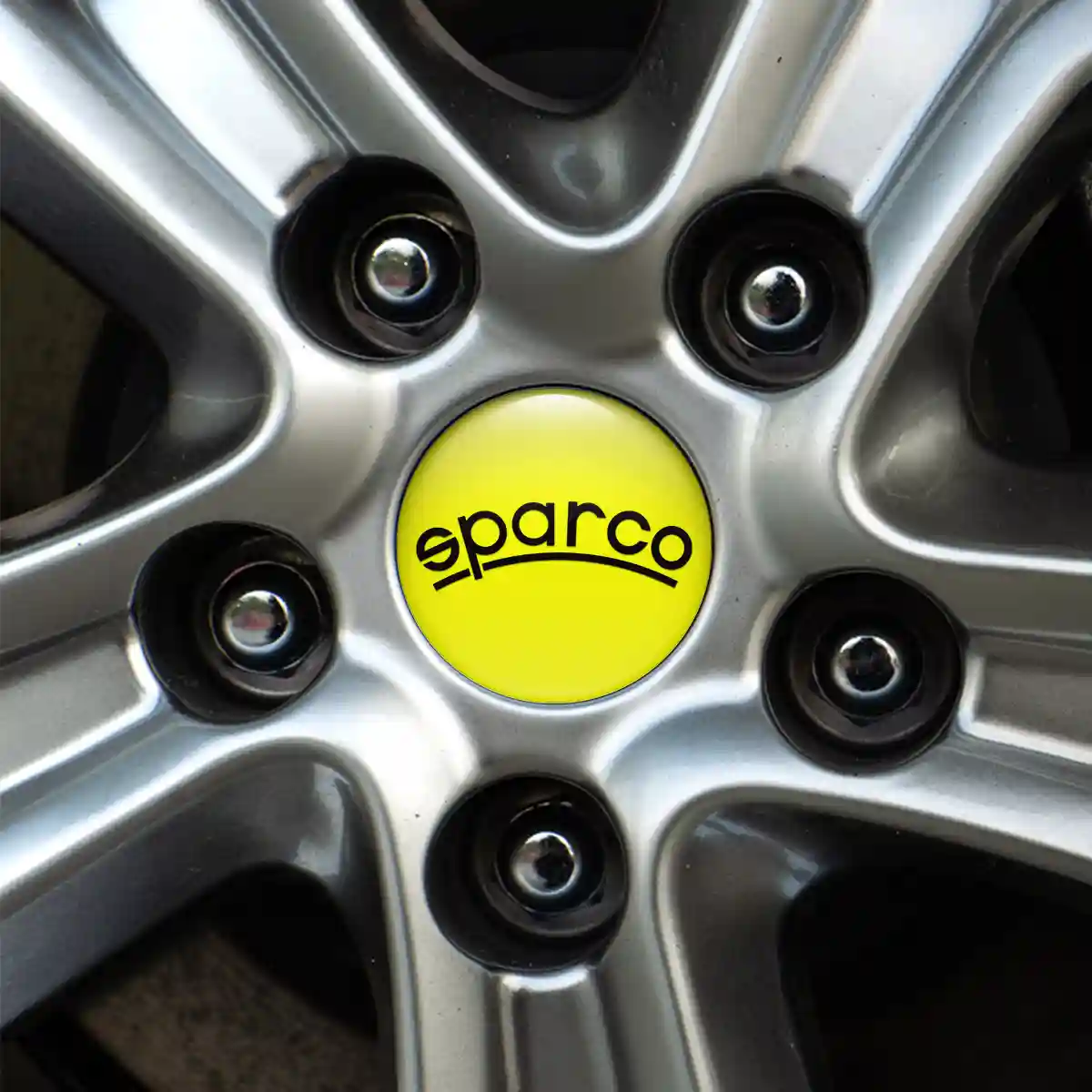 Sparco Epoxy Sticker Sleek Style