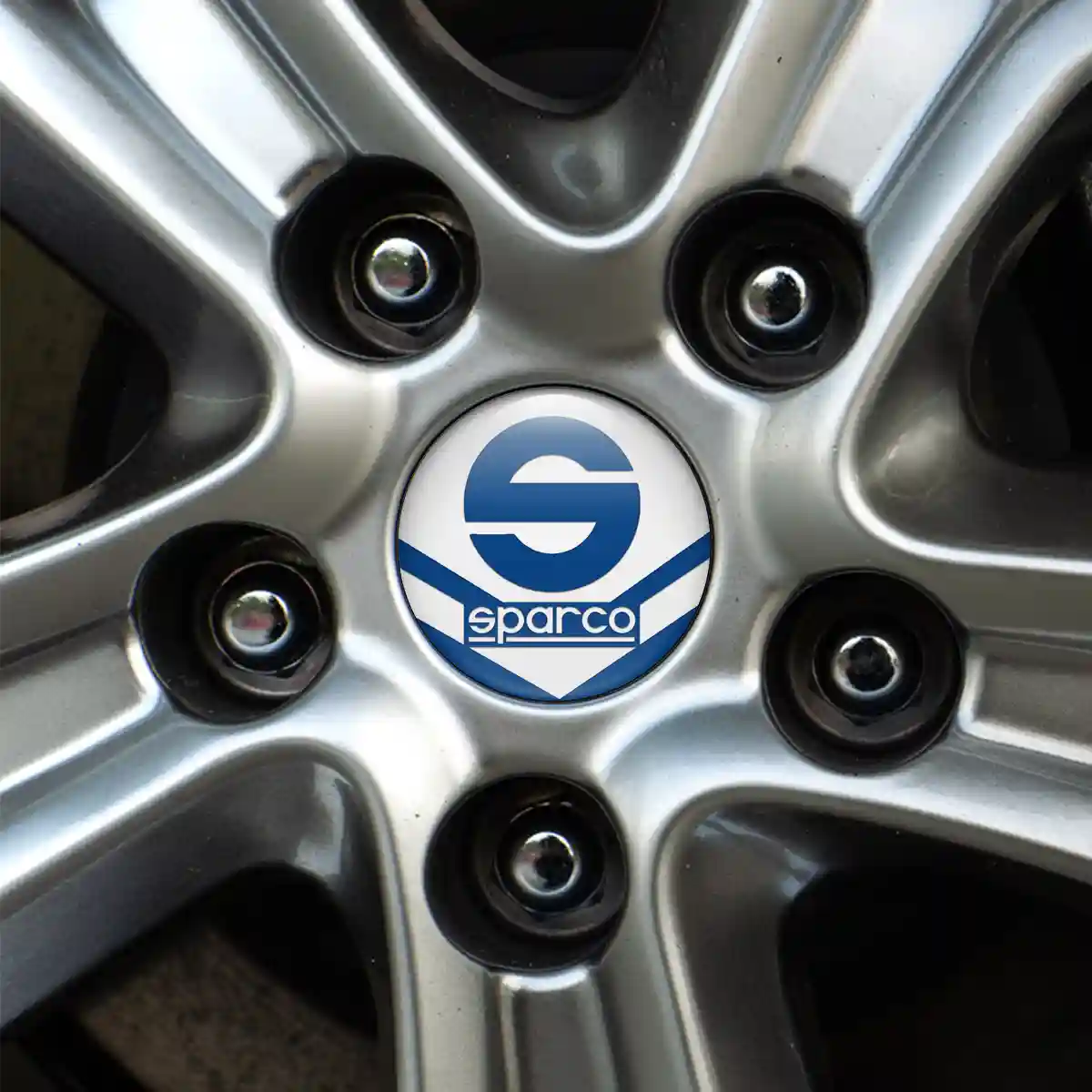 Sparco Logo Emblem Self-Adhesive Prime Quality