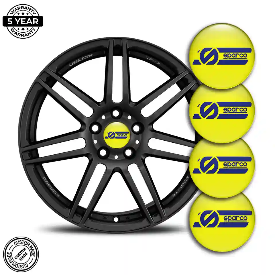 Sparco Logo Emblem Self-Adhesive Refined Design