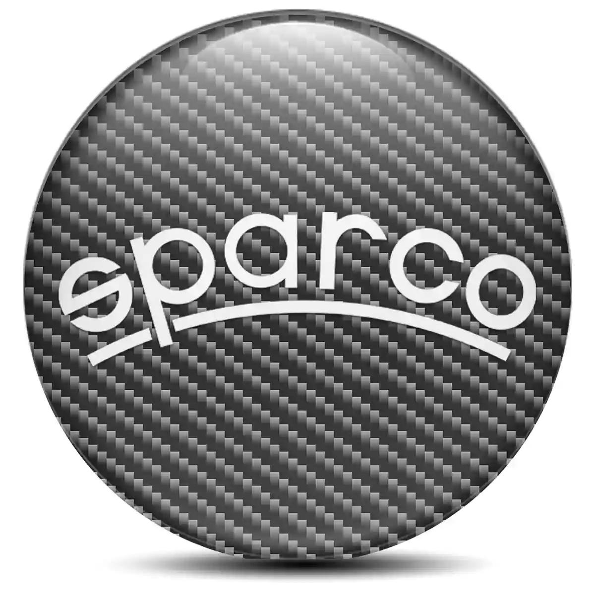 Sparco Logo Emblem Self-Adhesive Sleek Style