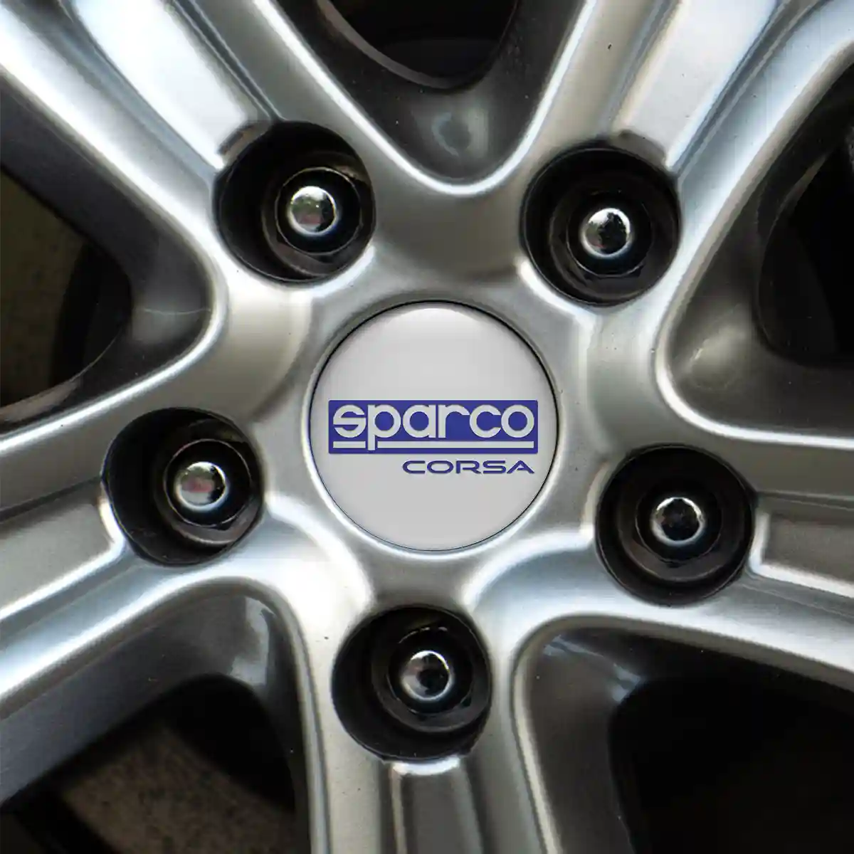 Sparco Logo Silicone Badge Elite Edition