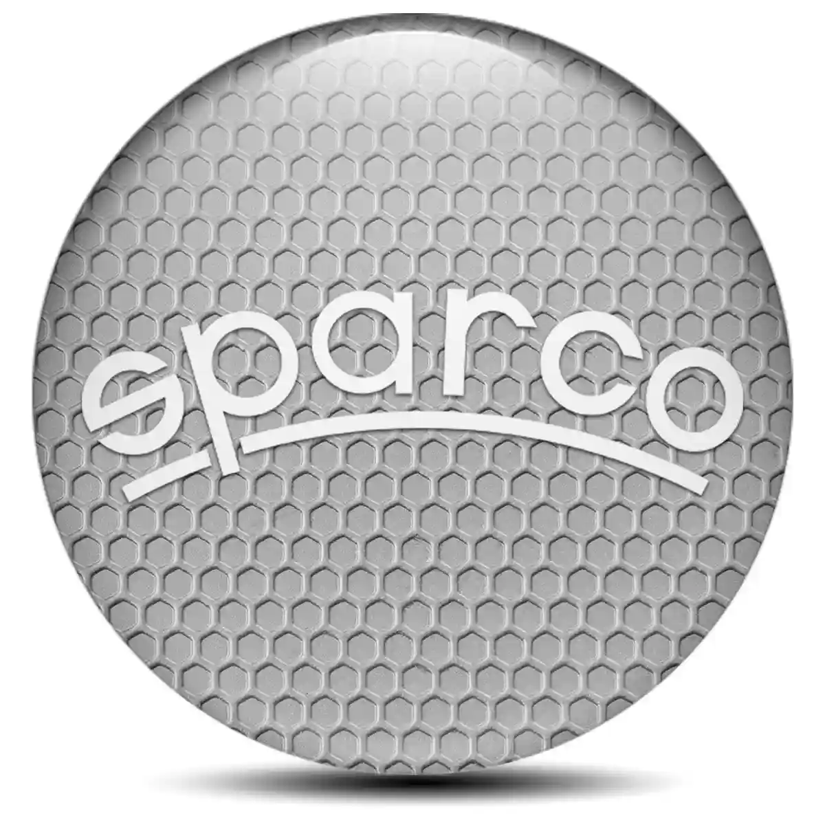 Sparco Logo Silicone Badge Elite Finish