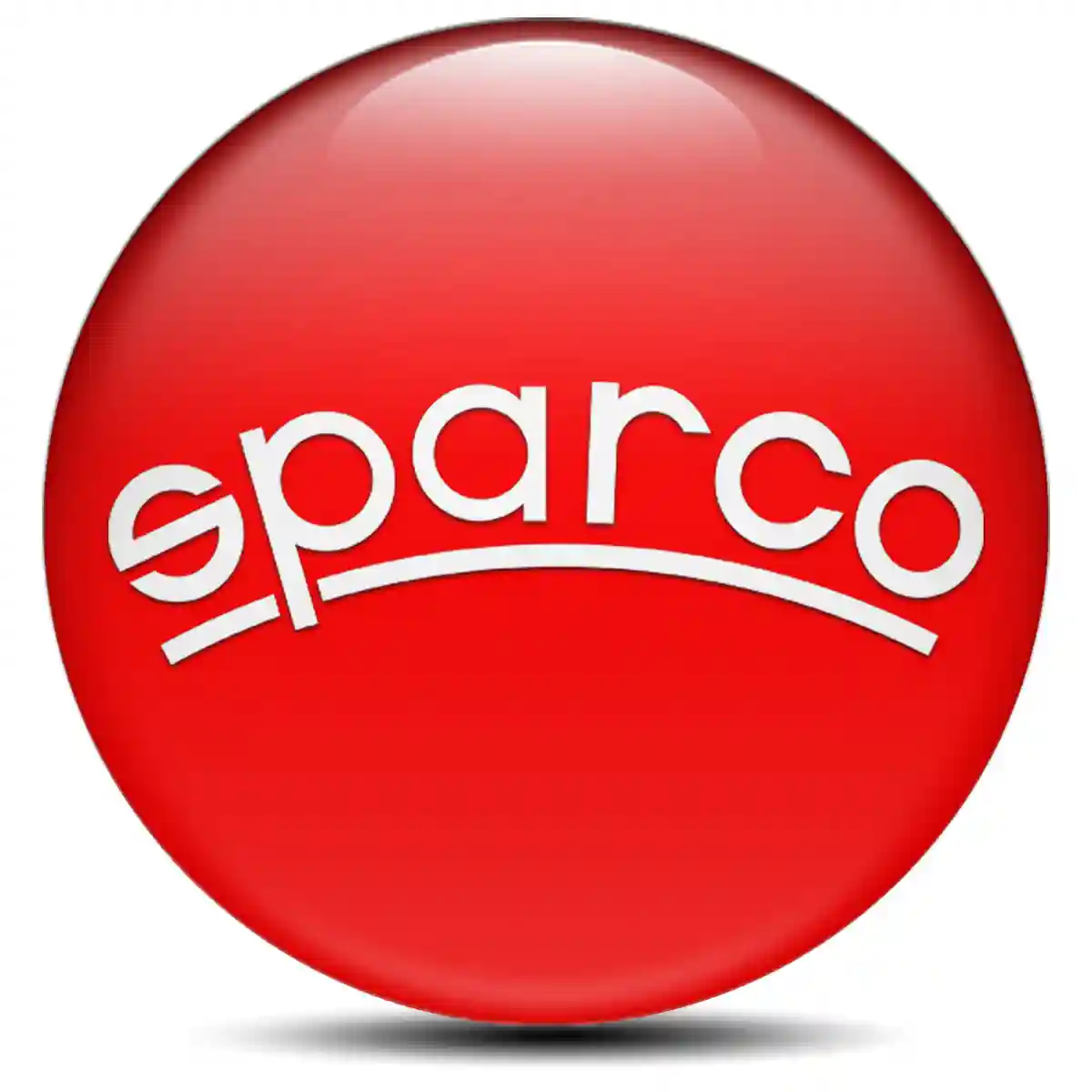 Sparco Logo Silicone Badge Prestige Line