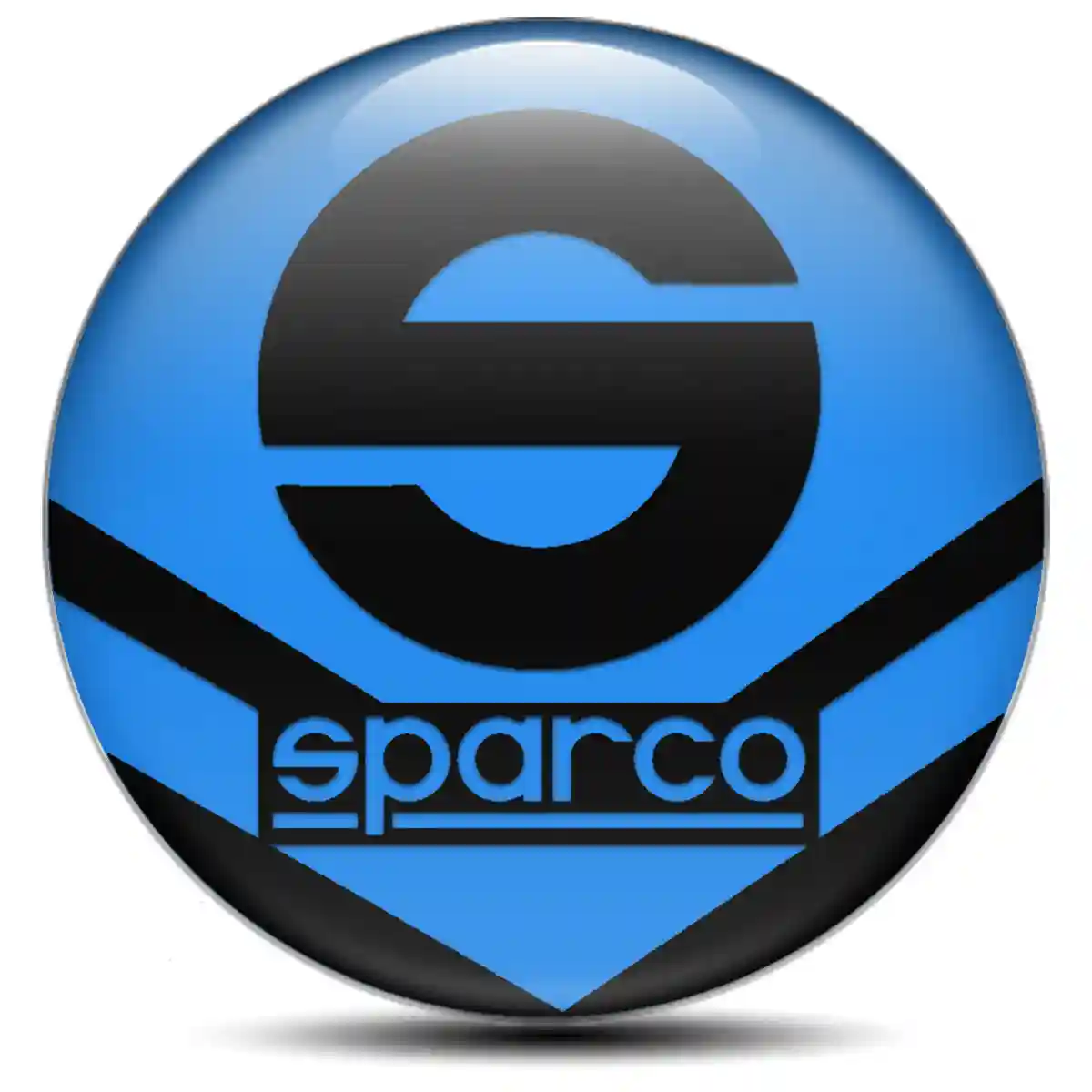 Sparco Logo Silicone Badge Prime Quality