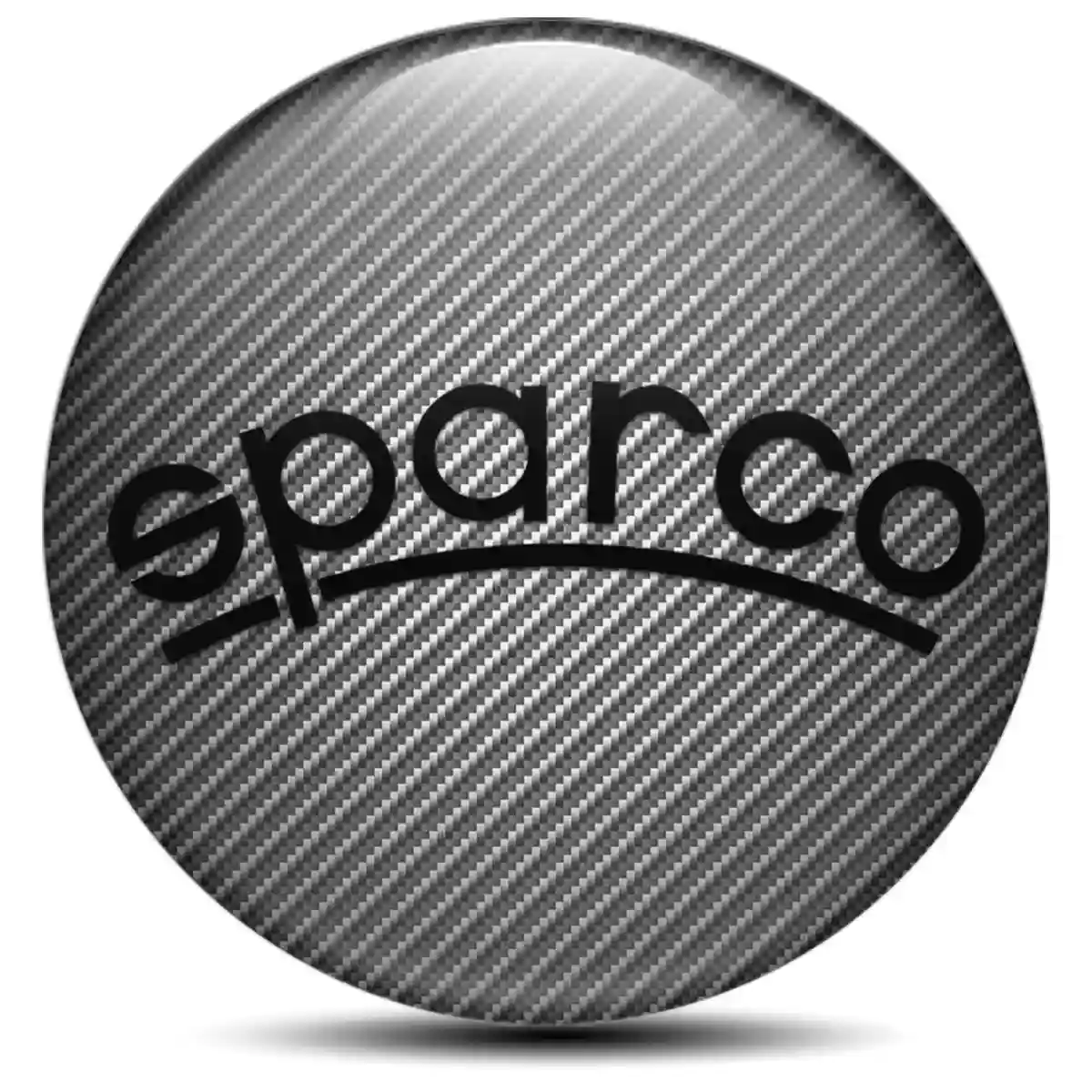Sparco Logo Silicone Badge Self-Adhesive Prestige Line