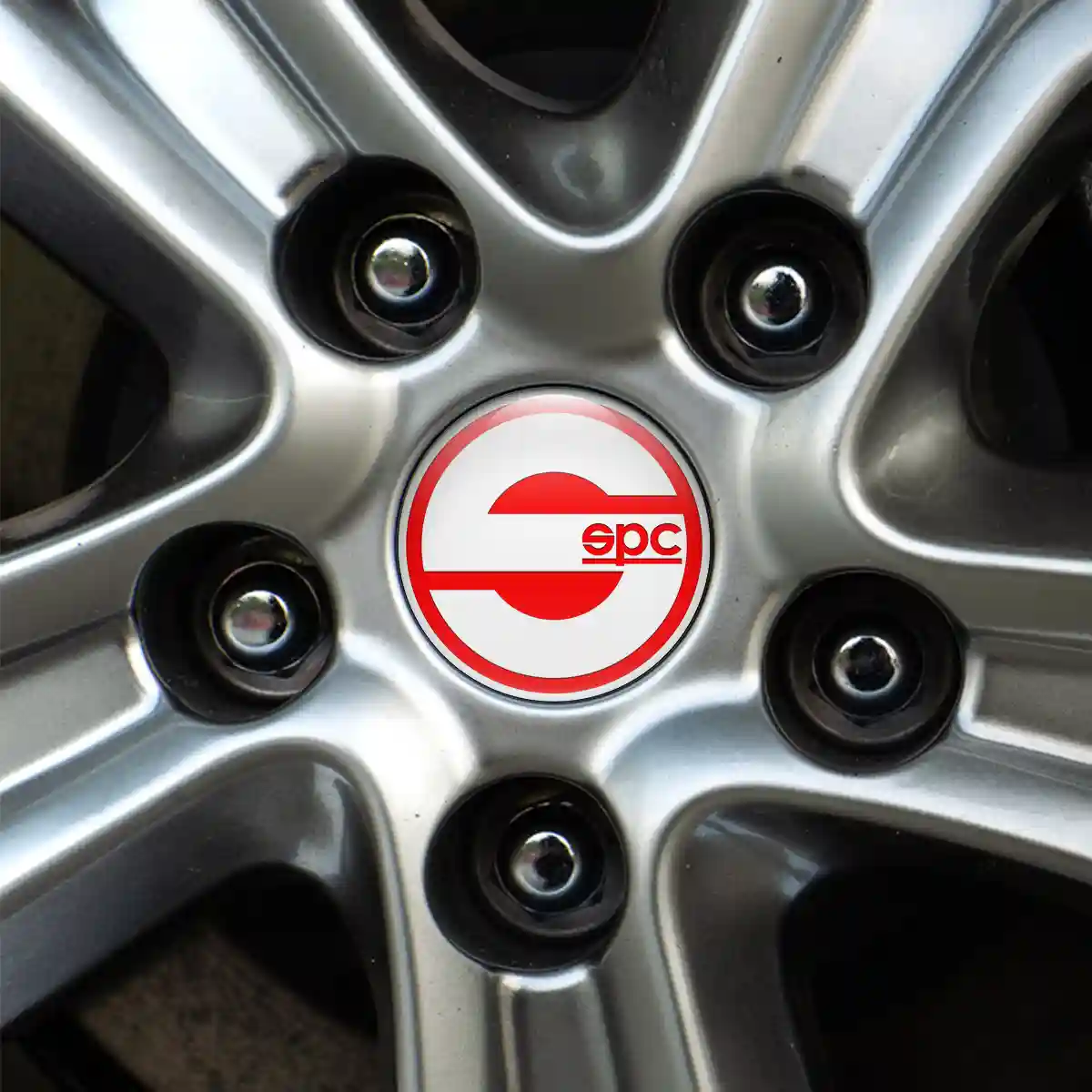 Sparco Logo Silicone Badge Self-Adhesive Refined Design