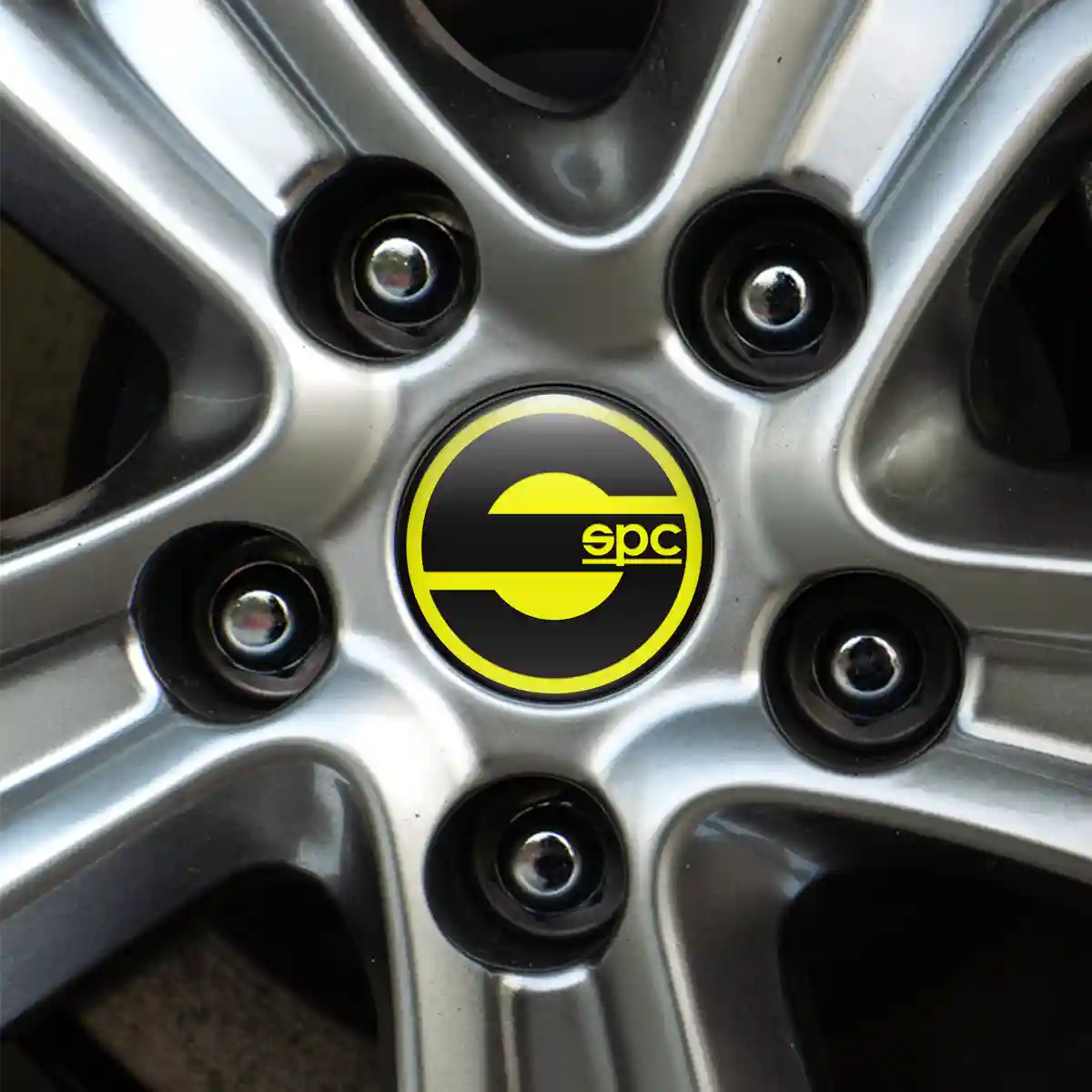 Sparco Logo Silicone Badge Self-Adhesive Signature Grade