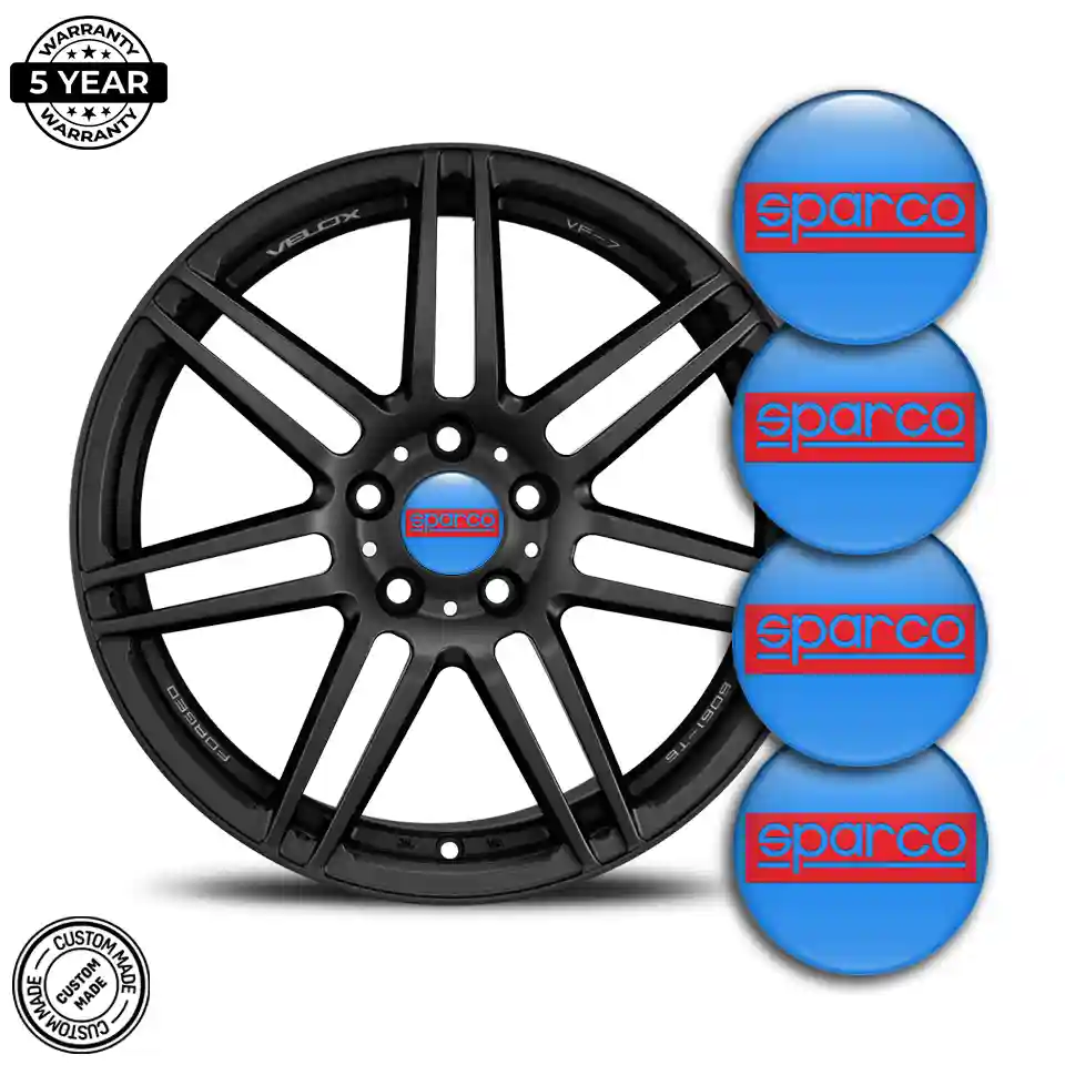 Sparco Logo Silicone Emblem Noble Edition