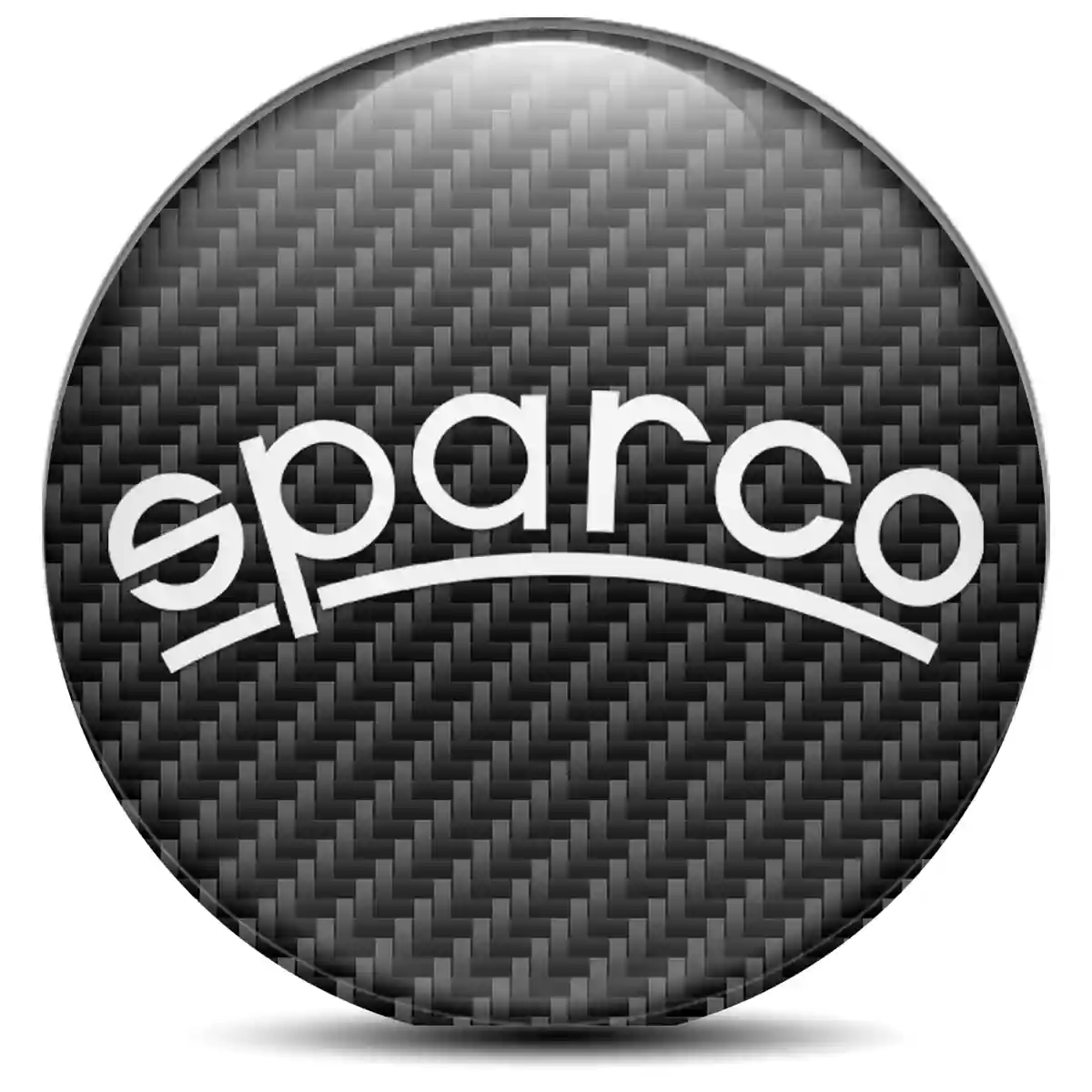 Sparco Logo Silicone Emblem Opulent Line