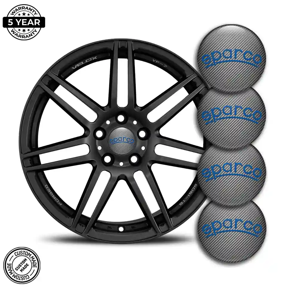 Sparco Logo Silicone Emblem Self-Adhesive Elite Edition