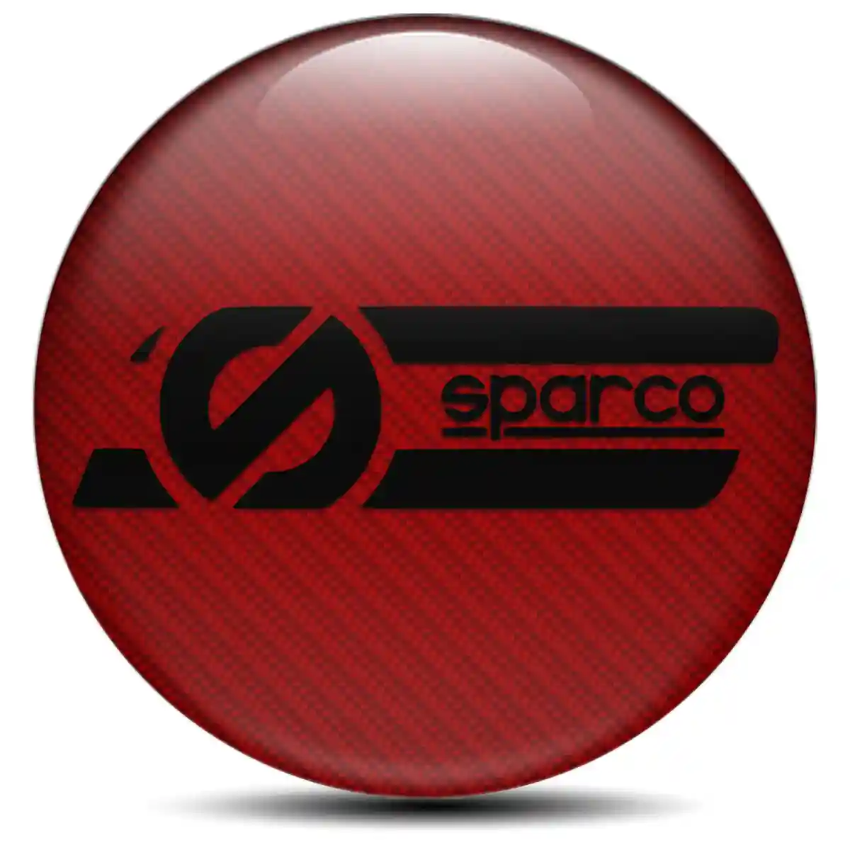 Sparco Logo Silicone Emblem Self-Adhesive Noble Edition
